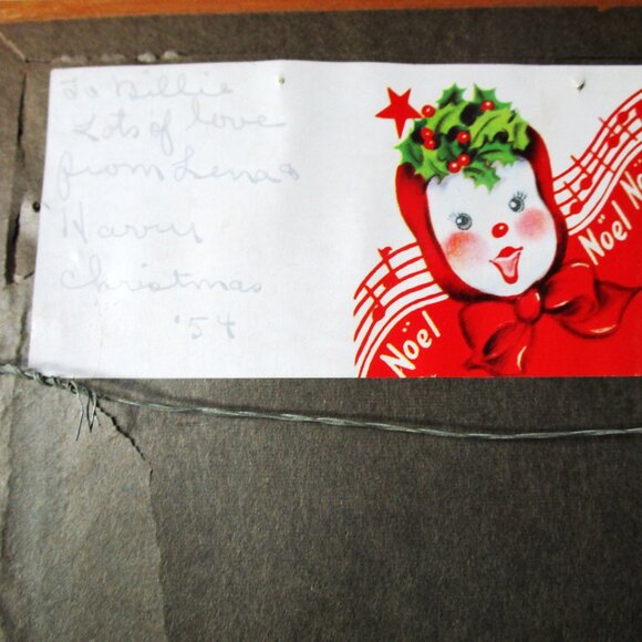 1940s-50s Vintage Framed Terrier Needlepoint Art Wire Fox Terrier Dog Embroidery - Picture 6 of 10